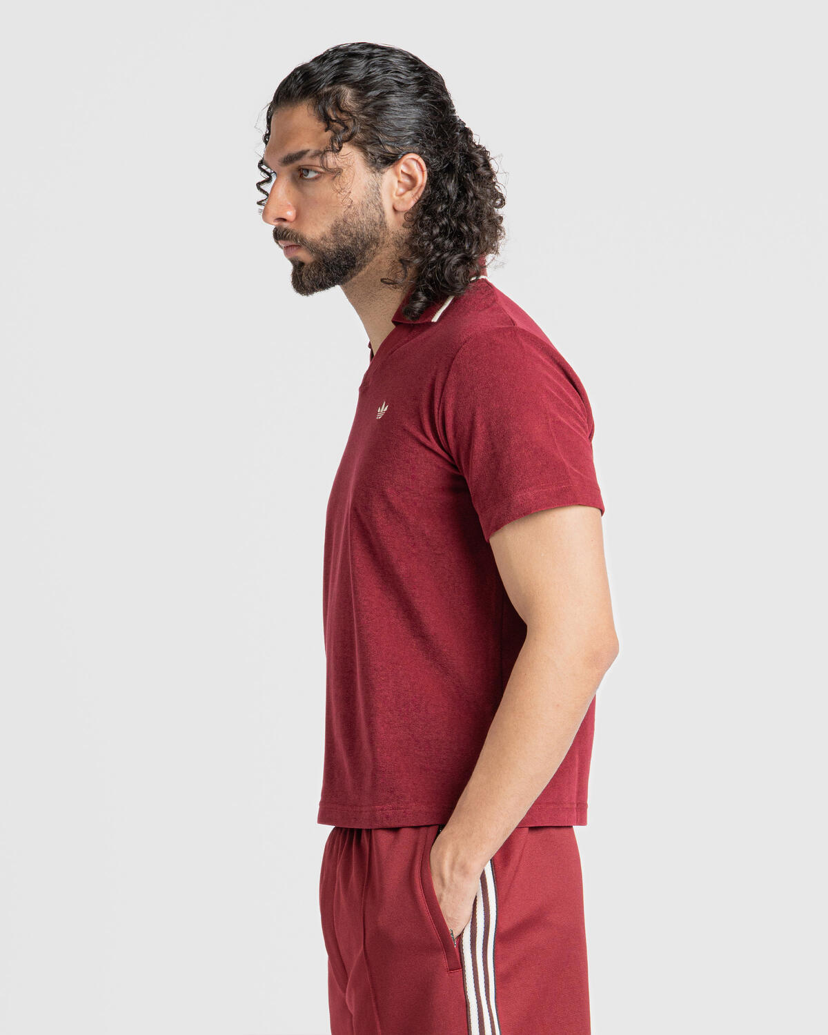 adidas Originals x WALES BONNER TERRY POLO | JW1122 | AFEW STORE